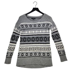 American Eagle Outfitters Nordic Sweater XS Chunky Knit Fair Isle Cabin Oversize
